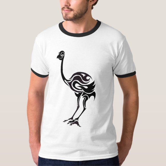 ostrich t shirt (Framsida)