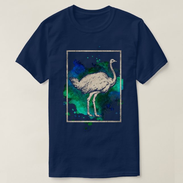 Ostrich T Shirt (Design framsida)