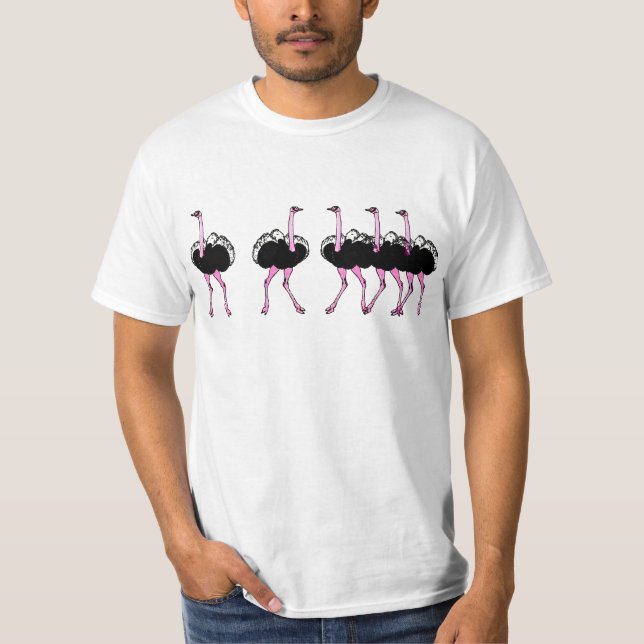 Ostrich Tee Shirt (Framsida)