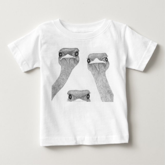 Ostriches T Shirt (Framsida)