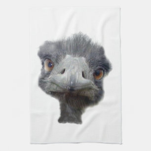 Ostrichhuvud Kökshandduk