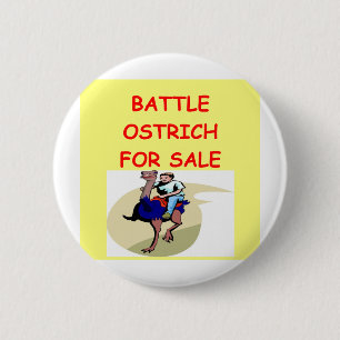 ostrichskämt knapp