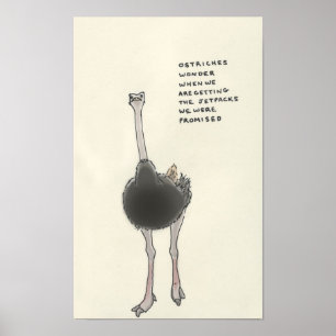 ostrichsmåsaker poster