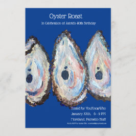 Ostron Roast Thed Födelsedagsfest inbjudan