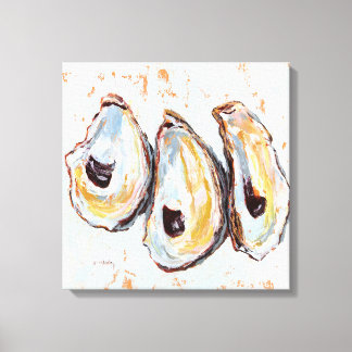 Ostron-snäckor Canvastryck