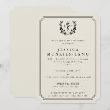 Ostron/svart registrerad sjuksköterska Asclepius S