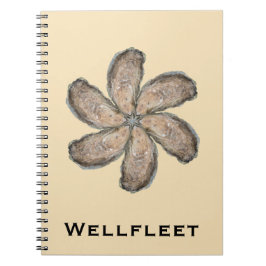 Ostronblommaanteckningsbok - solbränna för design anteckningsbok