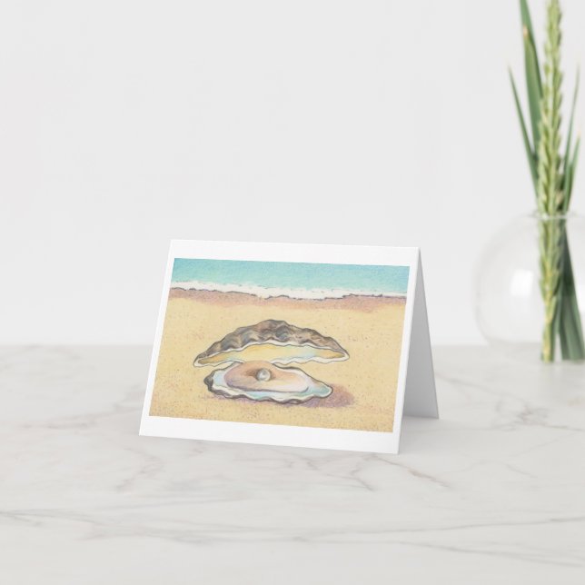 Ostronen noterar kortet kort (Framsida)