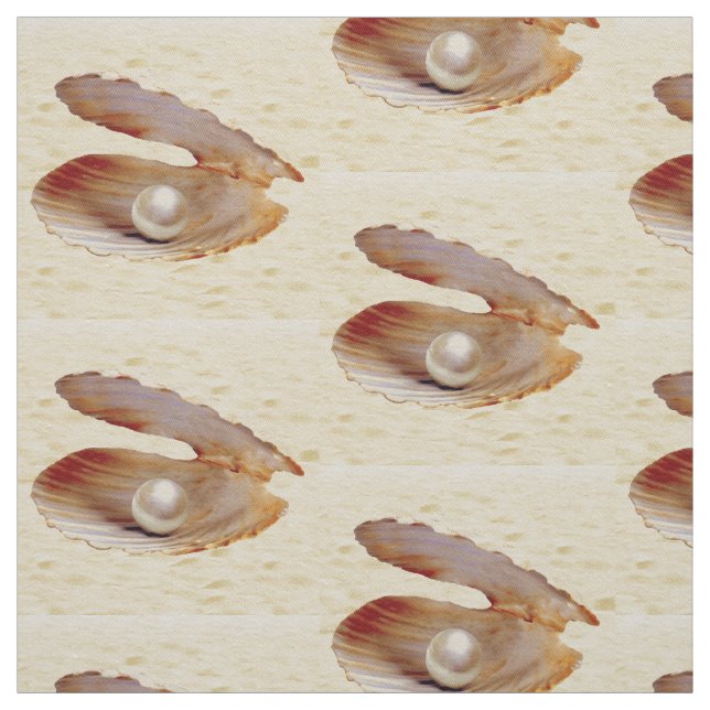 Ostronpärla i Sand Tyg (Provkarta)