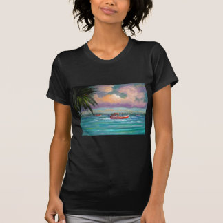 Ostronplockning i den Apalachicola fjärden Tee