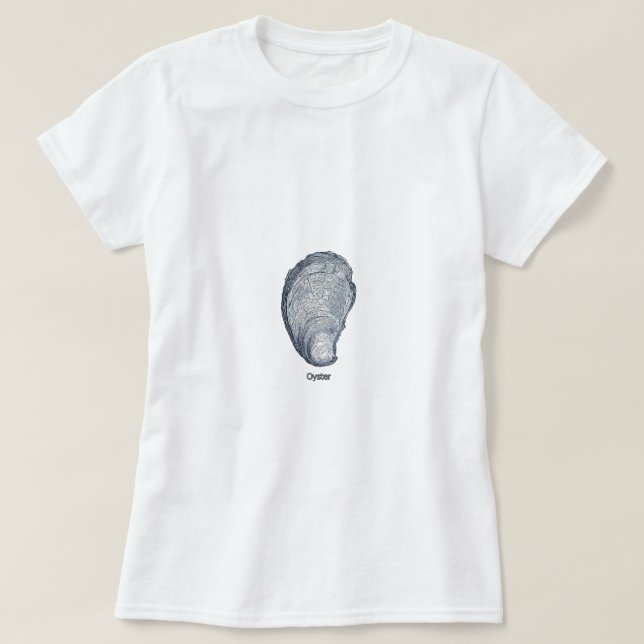 Ostronsnäckalogotyp Tee Shirt (Design framsida)