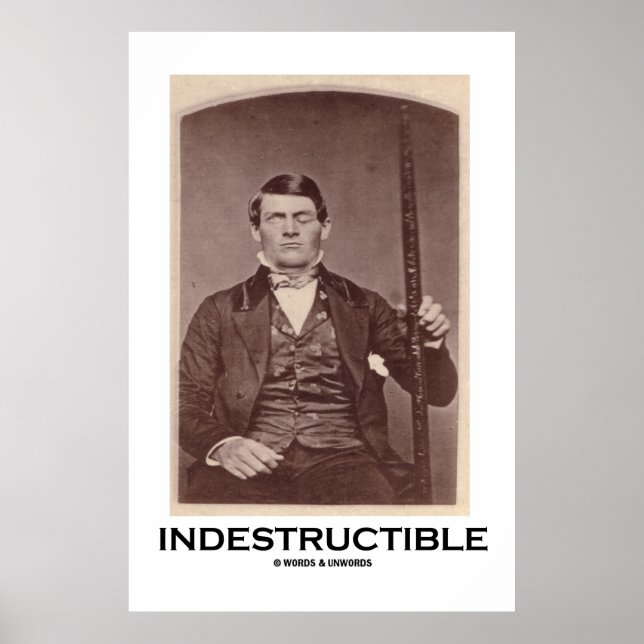 Ostrukturerbar (Phineas Gage) Poster (Framsidan)