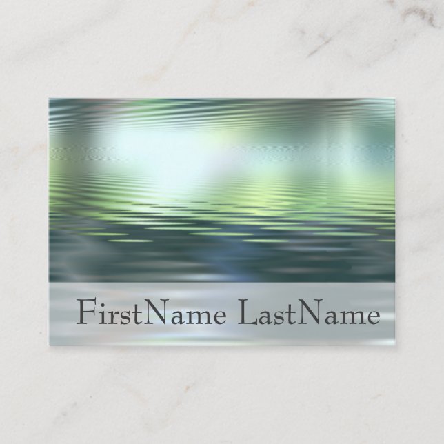 Ostrukturerbara Affärskort i Anpassningsbarna Vatt Visitkort (Framsida)