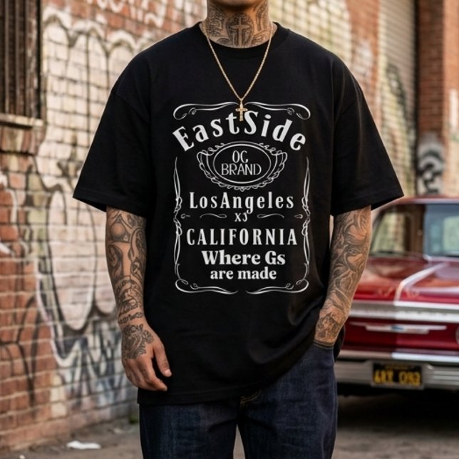 Östside Los Angeles T-shirt (East Side Los Angeles T-shirt)
