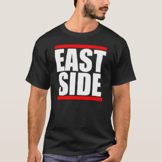 Östside- svart utslagsplats tee shirt
