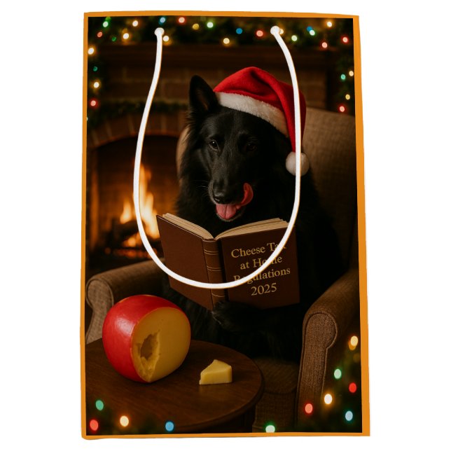 Ostskatt julklappspåse - Groenendael (Framsidan)