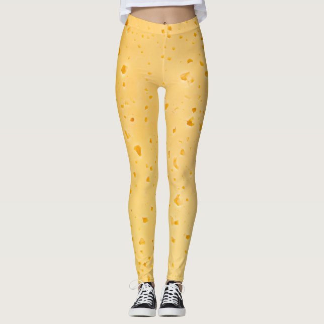 Osttexturmönster Leggings (Framsida)