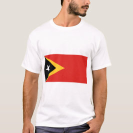 Östtimor flagga t shirt