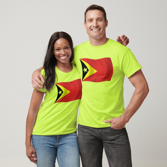 Östtimor Flagga Tröja (Unisex)