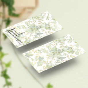 Östtimor Ivy Visitkort