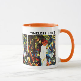 Östtimor Kärlek. Fine Art Valentines Day Gift Mugg