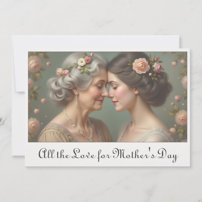 Östtimor Kärlek mellan Mor och dotter (Framsida)