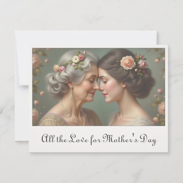 Östtimor Kärlek mellan Mor och dotter (Framsida)