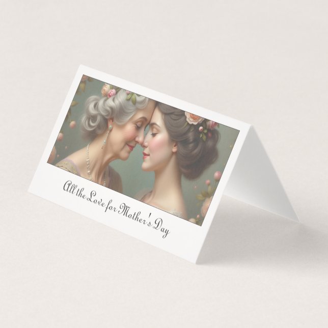 Östtimor Kärlek mellan Mor och dotter Kort (Framsida)