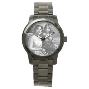 Östtimor Porträtt i Mor och dotter Armbandsur
