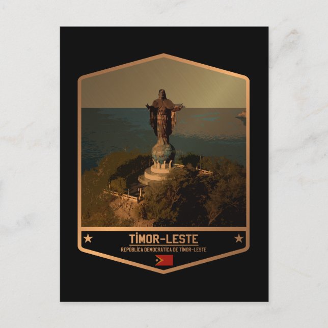 Östtimor Vykort (Framsida)