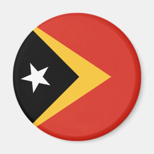 Östtimors flagga magnet