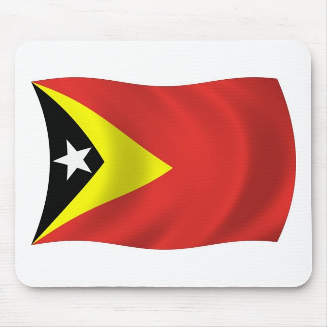 Östtimors flagga Musmattor (Framsidan)