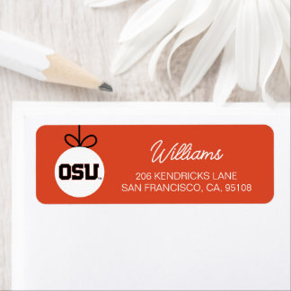 OSU RETURADRESS ETIKETT