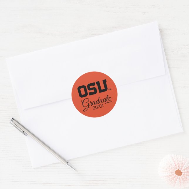 OSU RUNT KLISTERMÄRKE (Kuvert)