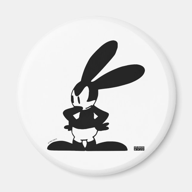 Oswald - Angry (All Wet, 1927) Magnet (Framsidan)