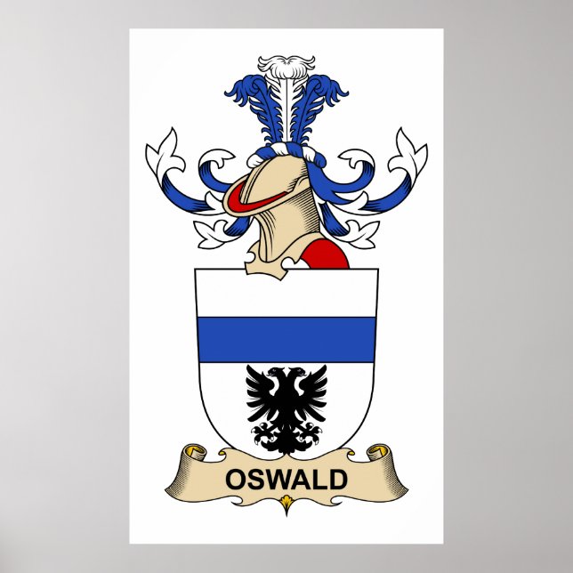 Oswald Family Crest Poster (Framsidan)