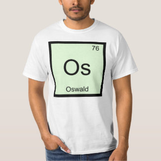 Oswald Namn Kemi Element Periodiska Systemet Tröja