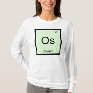 Oswald Namn Kemi Element Periodiska Systemet Tröja