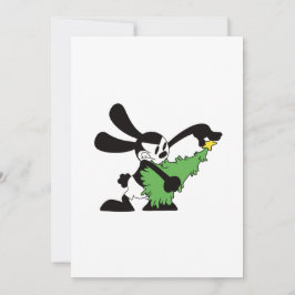 Oswald The Lucky Rabbit Christmas Tree Julkort