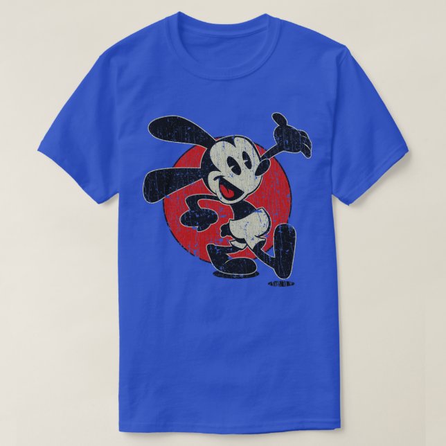 Oswald the Lucky Rabbit Oswald the Lucky Rabbit Ke T Shirt (Design framsida)