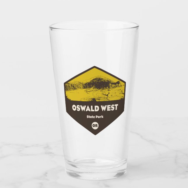 Oswald Väster State Park Oregon Glaskopp (Framsida)