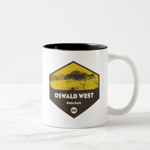 Oswald Väster State Park Oregon Två-Tonad Mugg