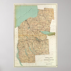 Oswego, Cayuga, Onondaga-grevskapen Poster