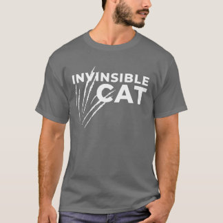 Osynlig Cat-pojke T Shirt