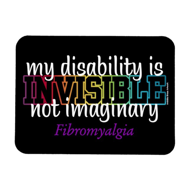 OSYNLIG...Fibro Magnet (Horisontell)