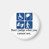 Osynlig Handicap Magnet