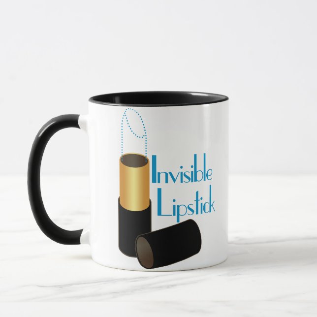 Osynlig läppstift mugg (Vänster)