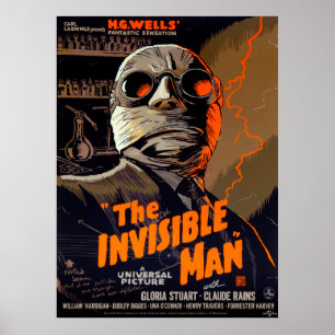OSYNLIG MAN 1933 POSTER