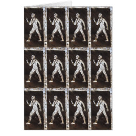 OSYNLIG MAN NOTECARD OBS KORT