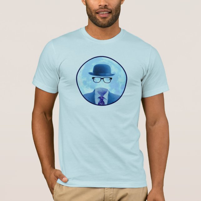 Osynlig man (tända), t-shirt (Framsida)